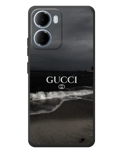 Чохол для Xiaomi Redmi 15a з картинкою «Gucci — морський прибій»