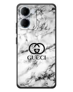 Чохол для Xiaomi Redmi 15a з картинкою «Gucci — мармуровий шик»
