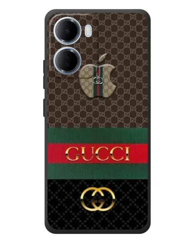 Чохол для Xiaomi Redmi 15a з картинкою «Gucci — брендований десерт»