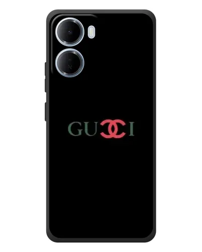 Чохол для Xiaomi Redmi 15a з картинкою «Gucci — червоний градієнт»