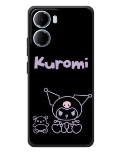 Чохол для Xiaomi Redmi 15a з картинкою «Kuromi — чорний мінімалізм» Чохол для Xiaomi Redmi 15a з картинкою «Kuromi — чорний мінімалізм»