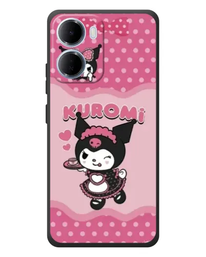 Чохол для Xiaomi Redmi 15a з картинкою «Kuromi в окулярах»