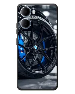 Чохол для Xiaomi Redmi 15a з картинкою «Колесо BMW зблизька»