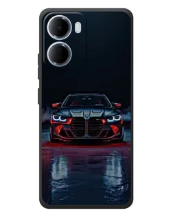 Чохол для Xiaomi Redmi 15a з картинкою «BMW на мокрій дорозі»