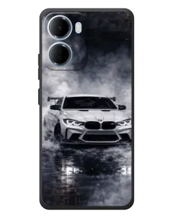 Чохол для Xiaomi Redmi 15a з картинкою «BMW крізь туман»