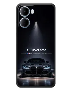 Чохол для Xiaomi Redmi 15a з картинкою «BMW крізь нічне місто» Чохол для Xiaomi Redmi 15a з картинкою «BMW крізь нічне місто»