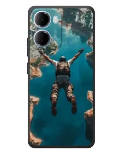 Чохол для Xiaomi Redmi 15a з картинкою «PUBG — вільне падіння»