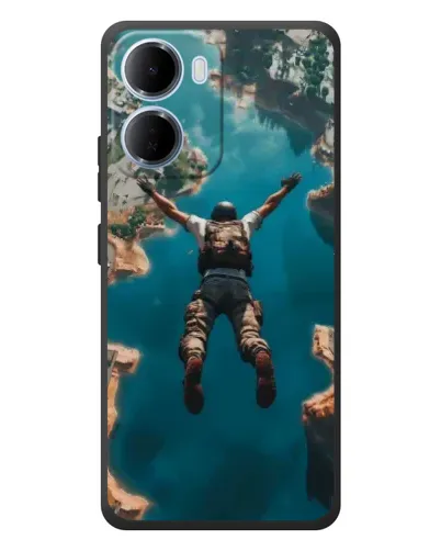 Чохол для Xiaomi Redmi 15a з картинкою «PUBG — вільне падіння»