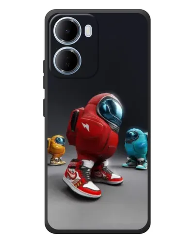 Чохол для Xiaomi Redmi 15a з картинкою «Among Us — 3D стиль»