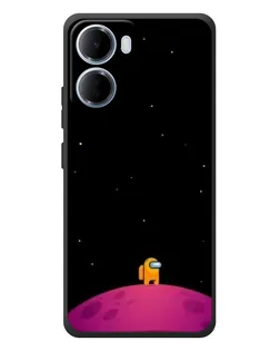 Чохол для Xiaomi Redmi 15a з картинкою «Самотній герой на планеті»