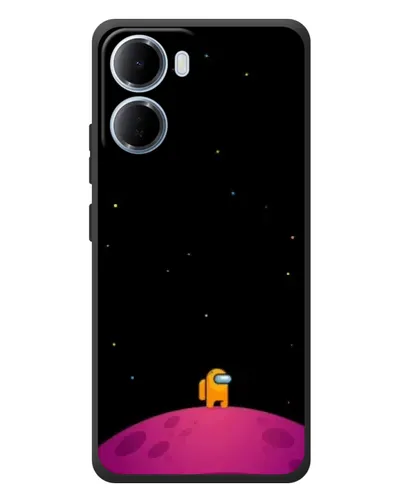 Чохол для Xiaomi Redmi 15a з картинкою «Самотній герой на планеті»