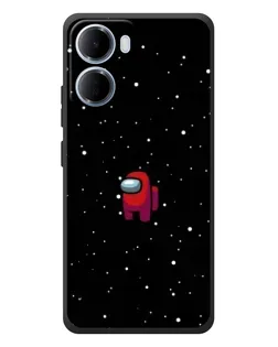 Чохол для Xiaomi Redmi 15a з картинкою «Червоний Among Us»