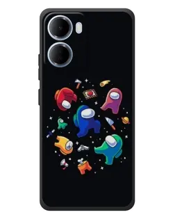 Чохол для Xiaomi Redmi 15a з картинкою «Among Us космос»