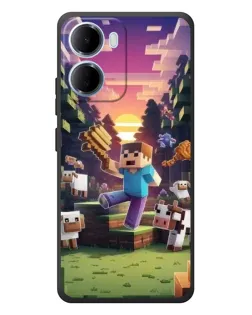 Чохол для Xiaomi Redmi 15a з картинкою «Стів на фермі» Чохол для Xiaomi Redmi 15a з картинкою «Стів на фермі»
