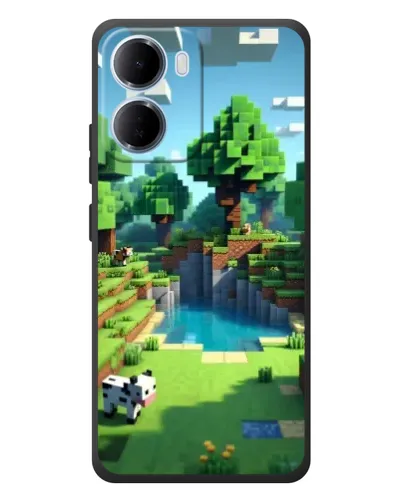 Чохол для Xiaomi Redmi 15a з картинкою «Minecraft літній день»