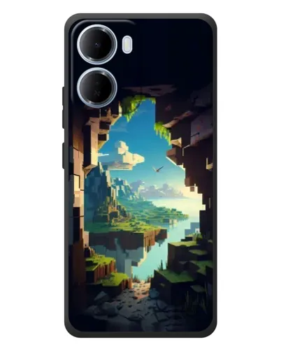 Чохол для Xiaomi Redmi 15a з картинкою «Вид з печери»