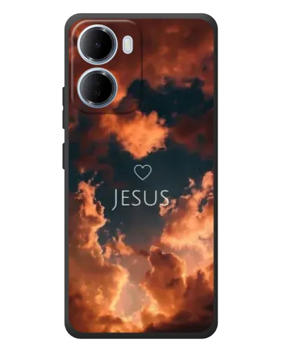 Чохол для Xiaomi Redmi 15a з картинкою «Сяйво Імені Jesus»
