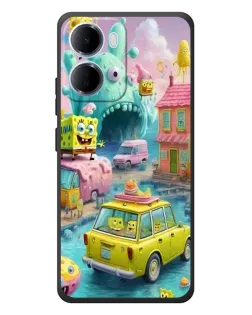 Чохол для Xiaomi Redmi 15a з картинкою «Монстр-трак пригоди»