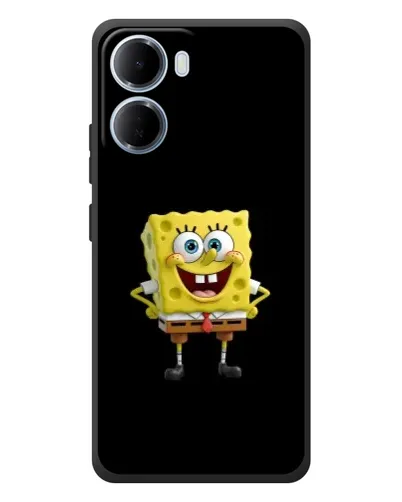 Чехол для Xiaomi Redmi 15a с картинкой «Классический Губка Боб»