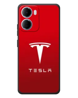 Чохол для Xiaomi Redmi 15a з картинкою «Tesla Red Classic»