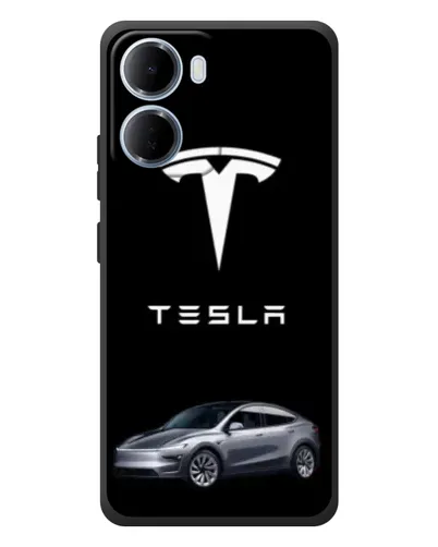 Чохол для Xiaomi Redmi 15a з картинкою «Tesla Model Y»