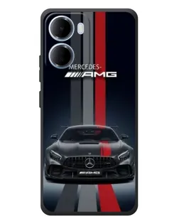 Чохол для Xiaomi Redmi 15a з картинкою «Mercedes — білий карбон» Чохол для Xiaomi Redmi 15a з картинкою «Mercedes — білий карбон»