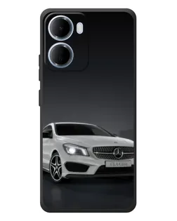 Чохол для Xiaomi Redmi 15a з картинкою «Mercedes AMG GT Silver»