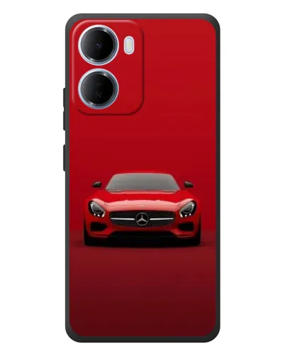 Чехол для Xiaomi Redmi 15a с картинкой «Красный Mercedes AMG» Чехол для Xiaomi Redmi 15a с картинкой «Красный Mercedes AMG»