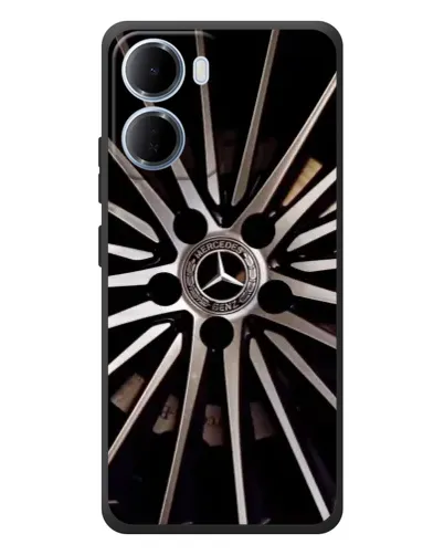 Чехол для Xiaomi Redmi 15a с картинкой «Диск Mercedes» Чехол для Xiaomi Redmi 15a с картинкой «Диск Mercedes»