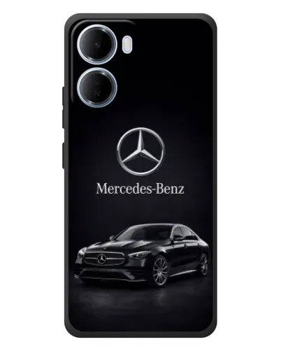 Чохол для Xiaomi Redmi 15a з картинкою «Mercedes — решітка радіатора»