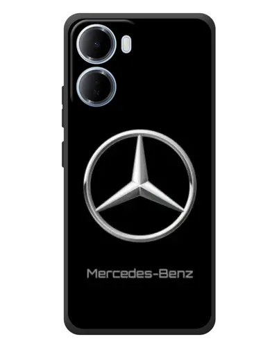 Чохол для Xiaomi Redmi 15a з картинкою «Mercedes Silver Logo»