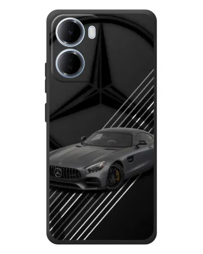 Чохол для Xiaomi Redmi 15a з картинкою «Mercedes AMG — графіка»