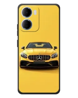 Чохол для Xiaomi Redmi 15a з картинкою «Жовтий Mercedes GT»
