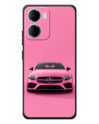 Чохол для Xiaomi Redmi 15a з картинкою «Рожевий Mercedes AMG»