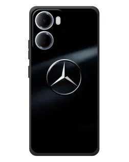 Чохол для Xiaomi Redmi 15a з картинкою «Mercedes на металі»