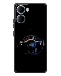 Чохол для Xiaomi Redmi 15a з картинкою «Салон Audi — кермо» Чохол для Xiaomi Redmi 15a з картинкою «Салон Audi — кермо»