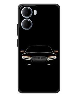 Чохол для Xiaomi Redmi 15a з картинкою «Audi — нічний контур»