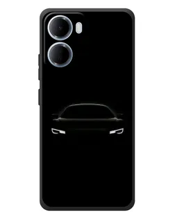 Чохол для Xiaomi Redmi 15a з картинкою «Погляд Audi у темряві»