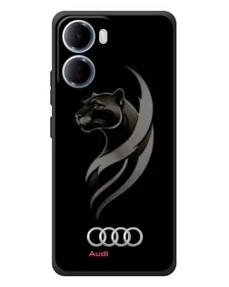 Чохол для Xiaomi Redmi 15a з картинкою «Графіка — пантера та Audi»