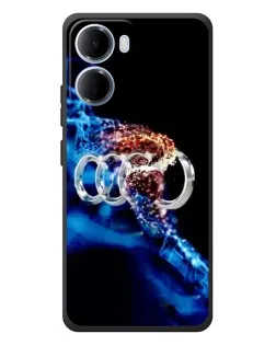 Чохол для Xiaomi Redmi 15a з картинкою «Енергія лого Audi»