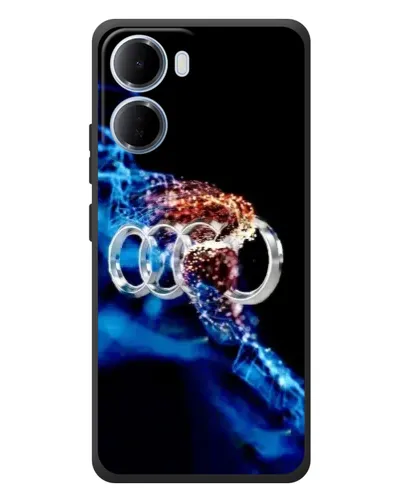 Чохол для Xiaomi Redmi 15a з картинкою «Енергія лого Audi»