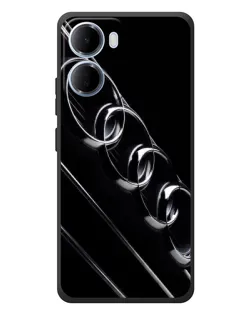 Чохол для Xiaomi Redmi 15a з картинкою «Audi — абстрактні кільця»