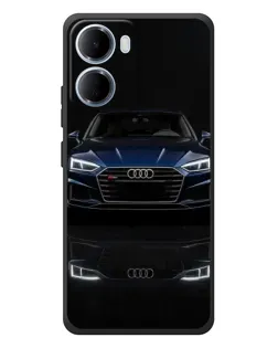 Чохол для Xiaomi Redmi 15a з картинкою «Audi — нічне відображення»