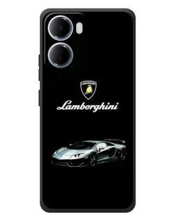 Чехол для Xiaomi Redmi 15a с картинкой «Логотип Lamborghini классика»