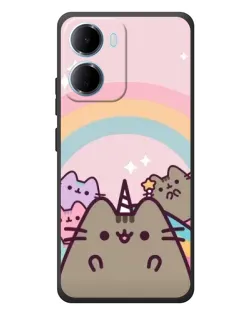 Чохол для Xiaomi Redmi 15a з картинкою «Єдиноріг Pusheen»