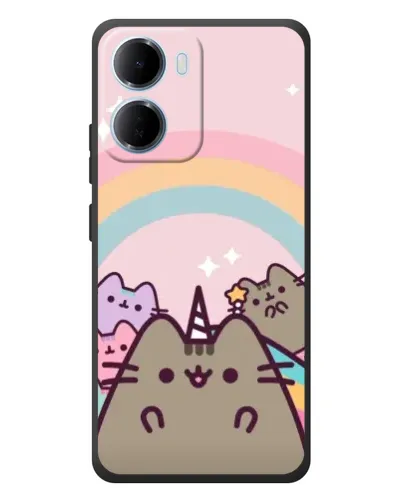 Чохол для Xiaomi Redmi 15a з картинкою «Єдиноріг Pusheen»
