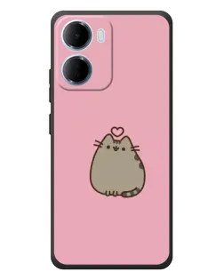 Чохол для Xiaomi Redmi 15a з картинкою «Pusheen серце»
