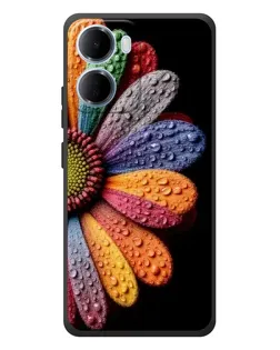 Чохол для Xiaomi Redmi 15a з картинкою «Райдужна квітка» Чохол для Xiaomi Redmi 15a з картинкою «Райдужна квітка»