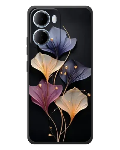 Чохол для Xiaomi Redmi 15a з картинкою «Лілові квіти грації»