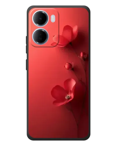 Чохол для Xiaomi Redmi 15a з картинкою «Макові суцвіття»